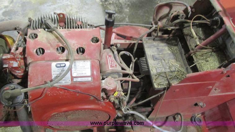 image for item AC9752 Wheel Horse riding lawn mower