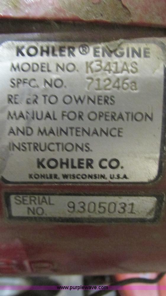 image for item AC9752 Wheel Horse riding lawn mower