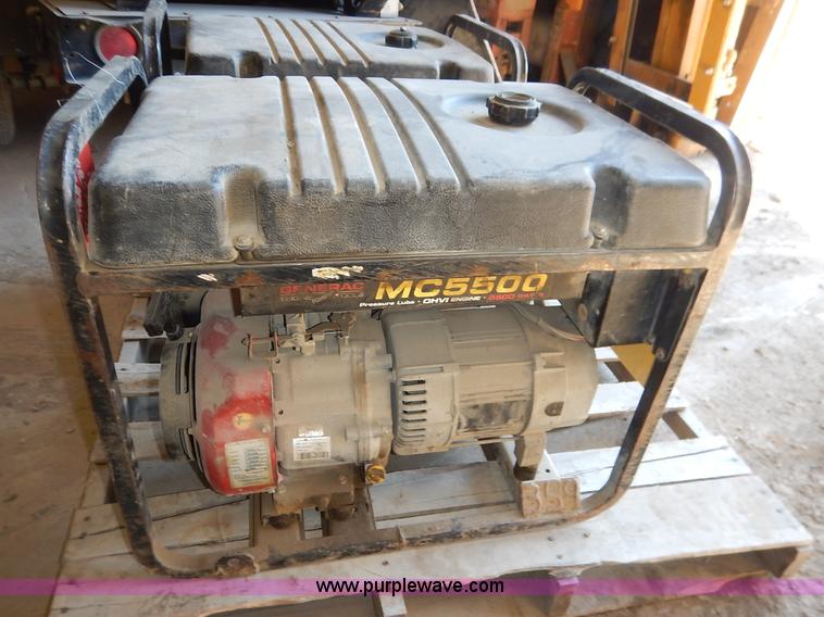 image for item AV9524 (2) Generac MC5500 generators