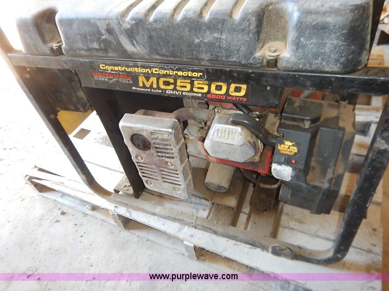 image for item AV9524 (2) Generac MC5500 generators