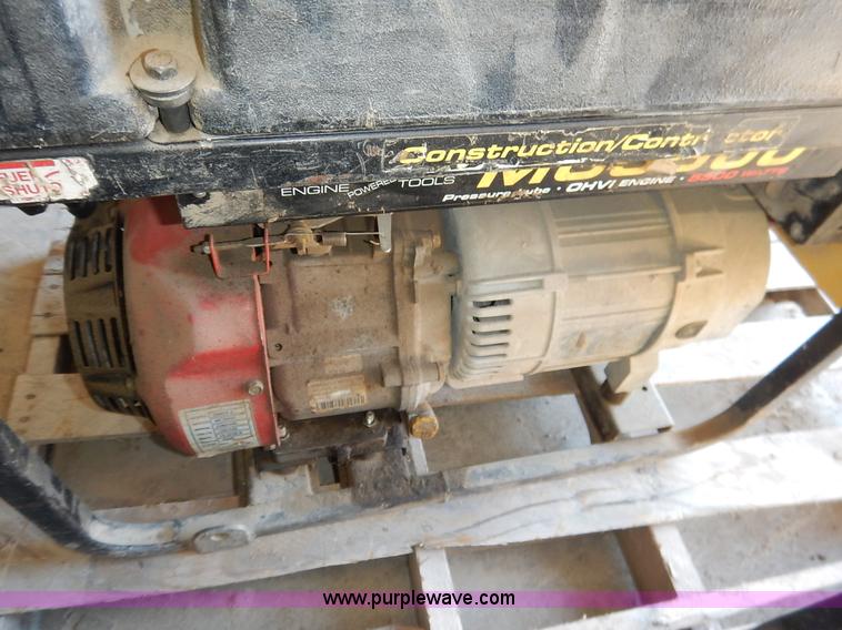 image for item AV9524 (2) Generac MC5500 generators