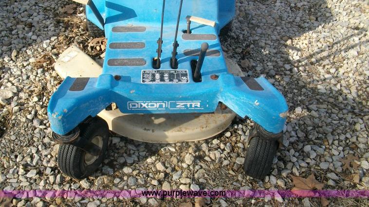 image for item D1406 Dixon 308 ZTR lawn mower