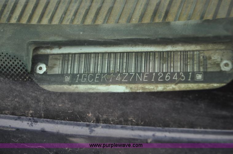 image for item F2222 1992 Chevrolet Cheyenne 1500 pickup truck