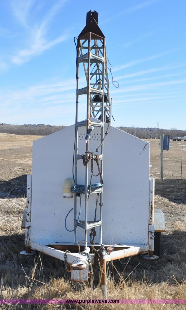 image for item F2232 1971 shop built enclosed cargo trailer