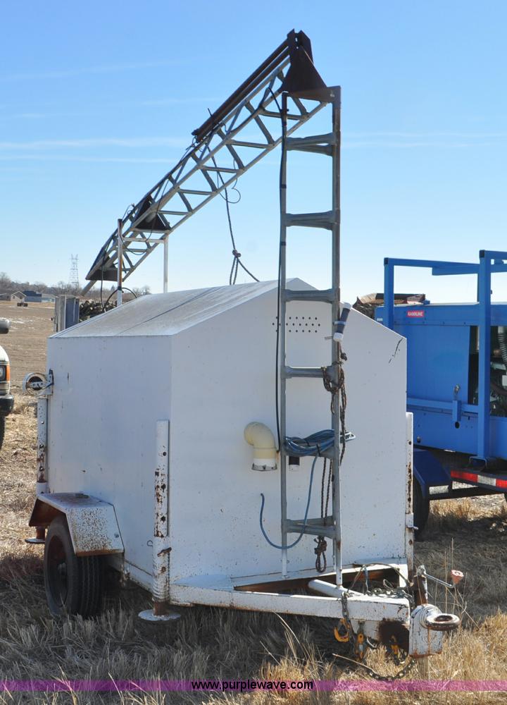 image for item F2232 1971 shop built enclosed cargo trailer