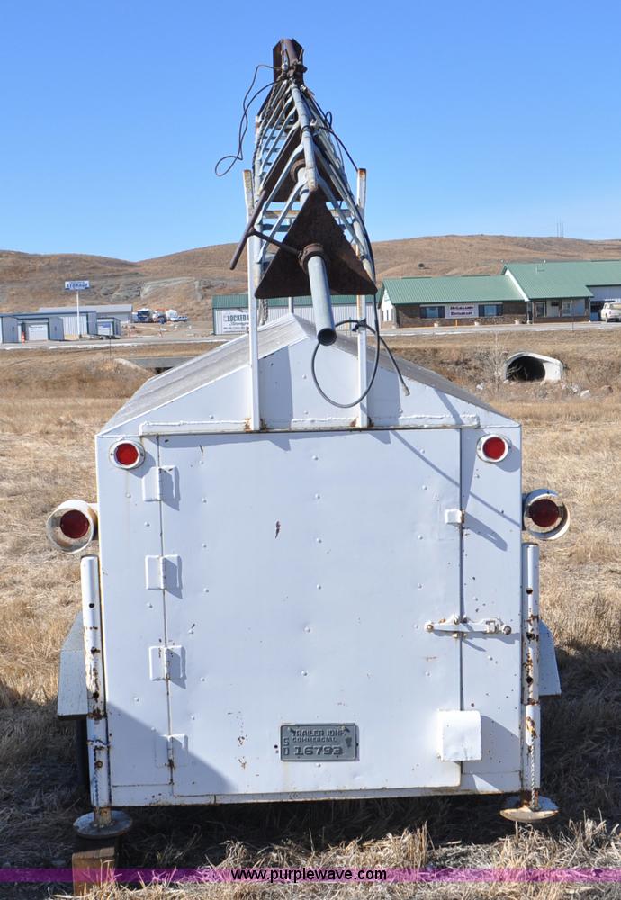 image for item F2232 1971 shop built enclosed cargo trailer