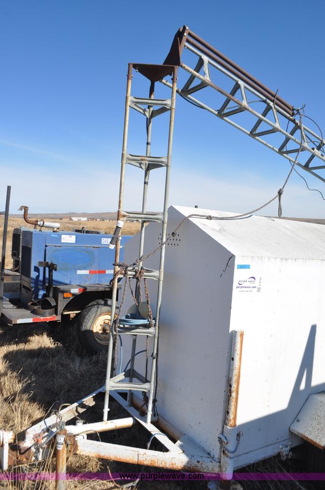 image for item F2232 1971 shop built enclosed cargo trailer