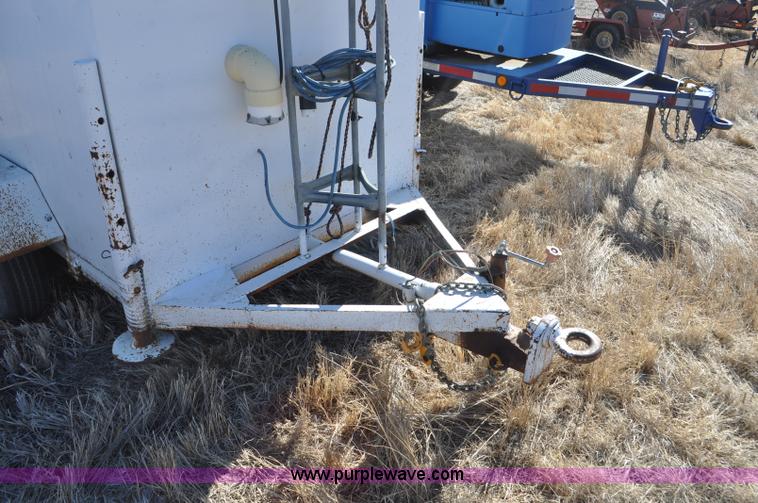 image for item F2232 1971 shop built enclosed cargo trailer