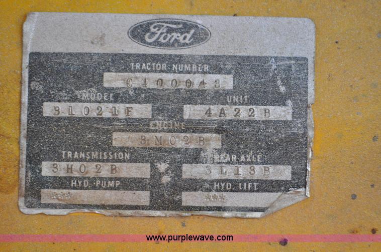 image for item F2235 Ford tow tractor