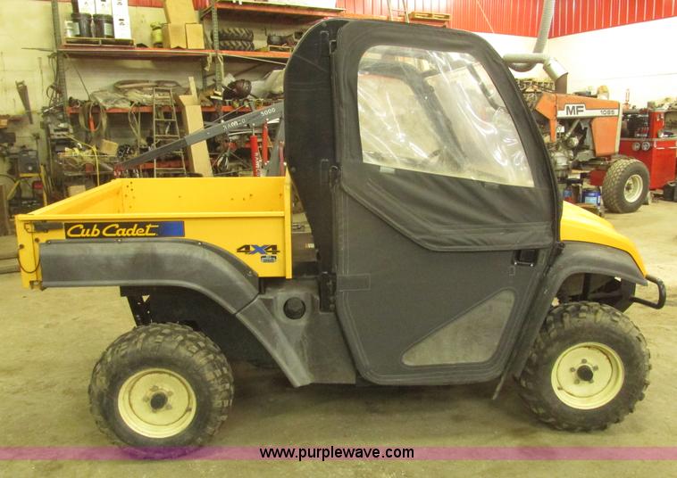image for item G9766 2007 Cub Cadet 4X4 Trail UTV