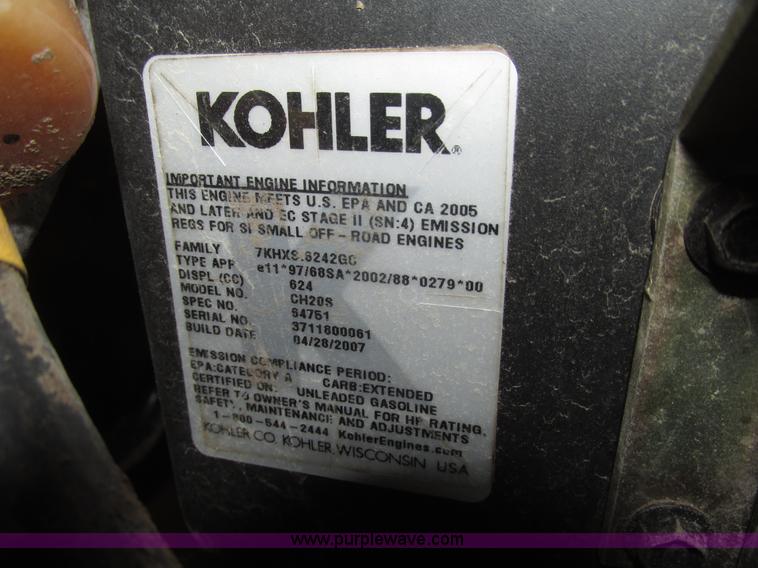 image for item G9766 2007 Cub Cadet 4X4 Trail UTV