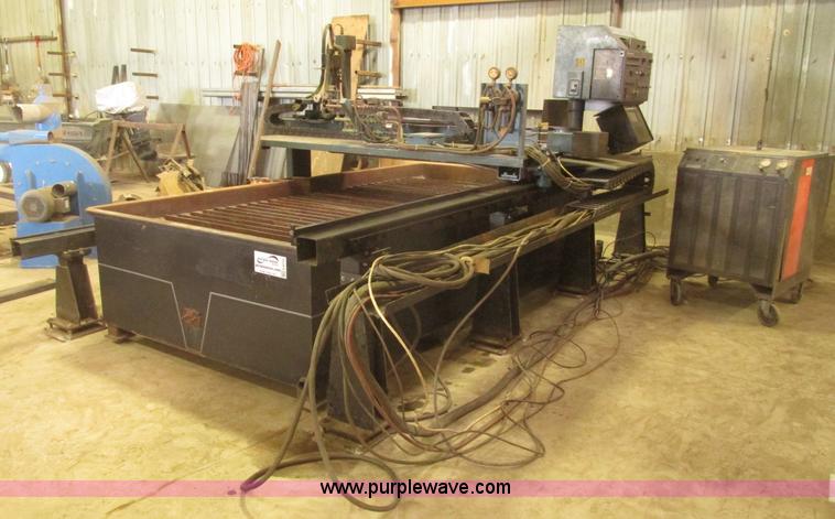 image for item G9773 1996 Koike Aronson EG1500 CNC plasma cutter table