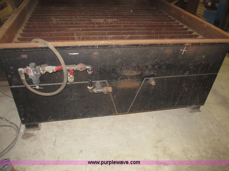 image for item G9773 1996 Koike Aronson EG1500 CNC plasma cutter table