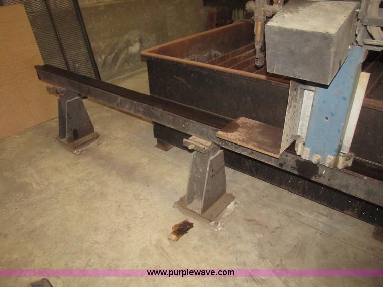 image for item G9773 1996 Koike Aronson EG1500 CNC plasma cutter table