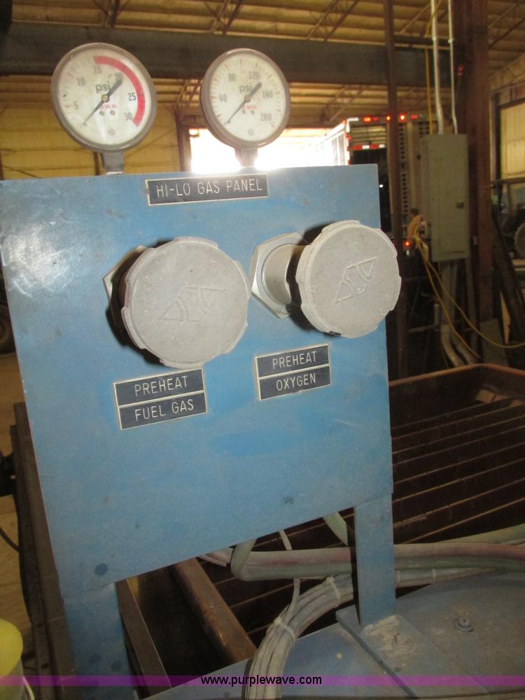 image for item G9773 1996 Koike Aronson EG1500 CNC plasma cutter table