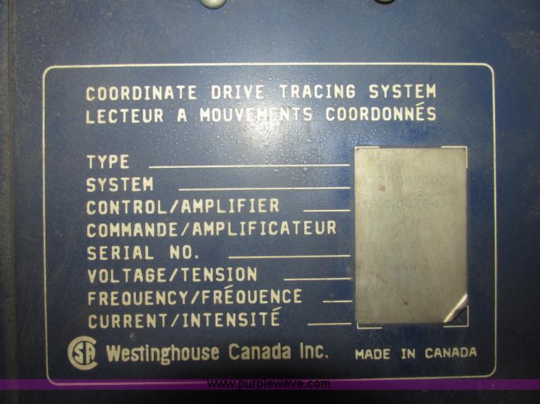 image for item G9773 1996 Koike Aronson EG1500 CNC plasma cutter table