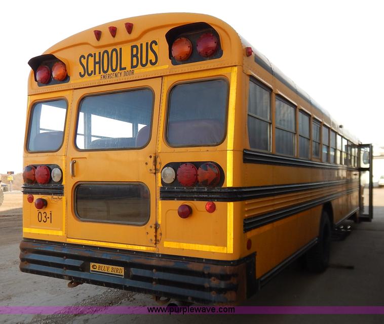 image for item I5068 2004 International 3800 Blue Bird school bus
