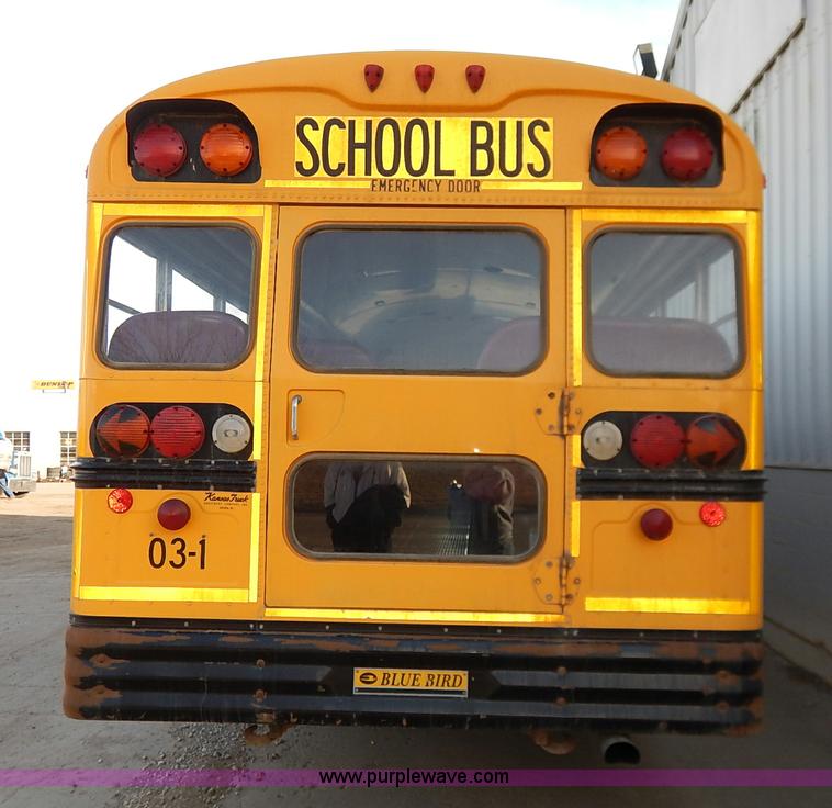image for item I5068 2004 International 3800 Blue Bird school bus
