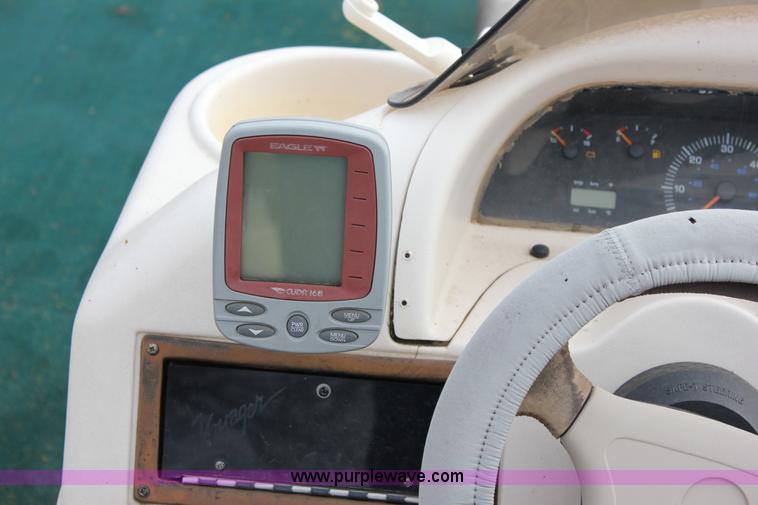 image for item J2291 2000 Voyager VS21 pontoon boat