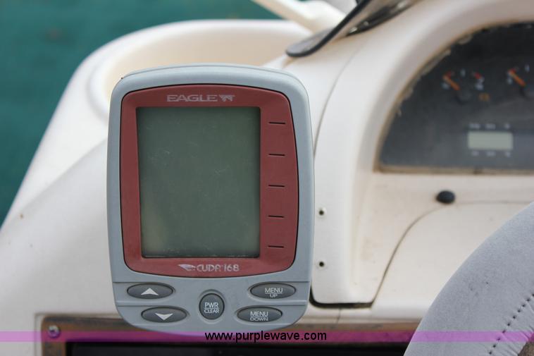 image for item J2291 2000 Voyager VS21 pontoon boat