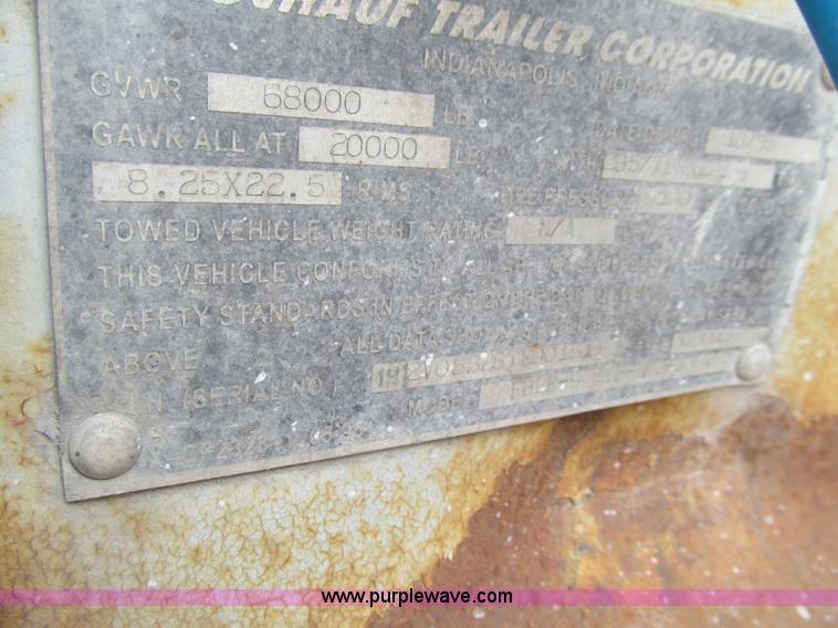 image for item J3270 1996 Fruehauf dry van trailer