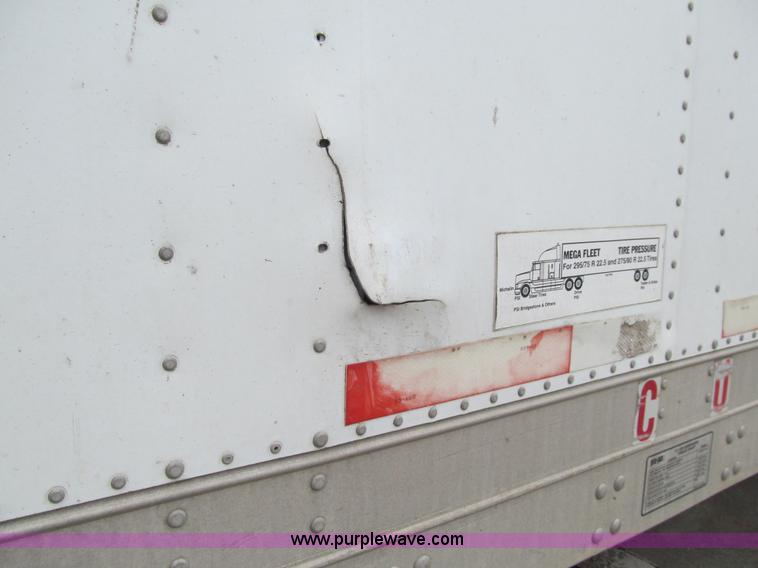 image for item J3270 1996 Fruehauf dry van trailer