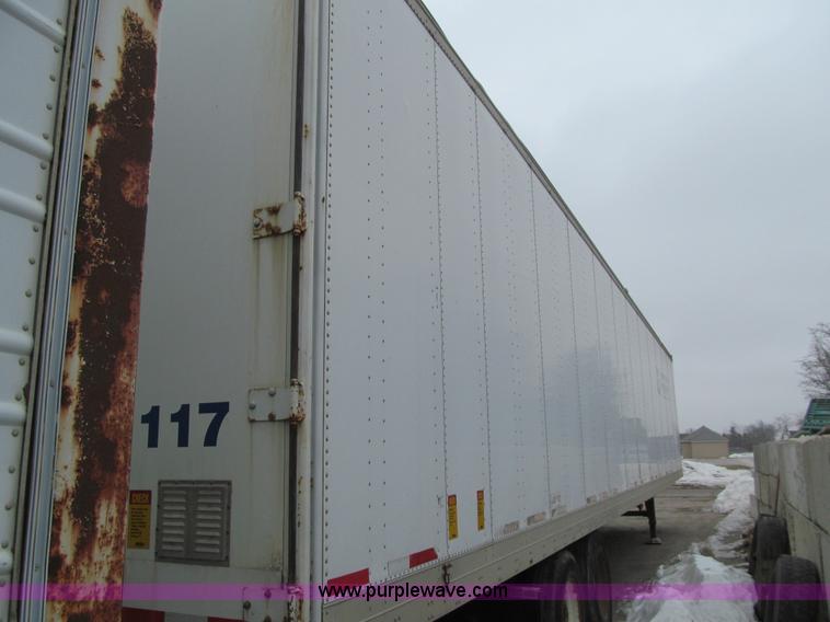 image for item J3270 1996 Fruehauf dry van trailer