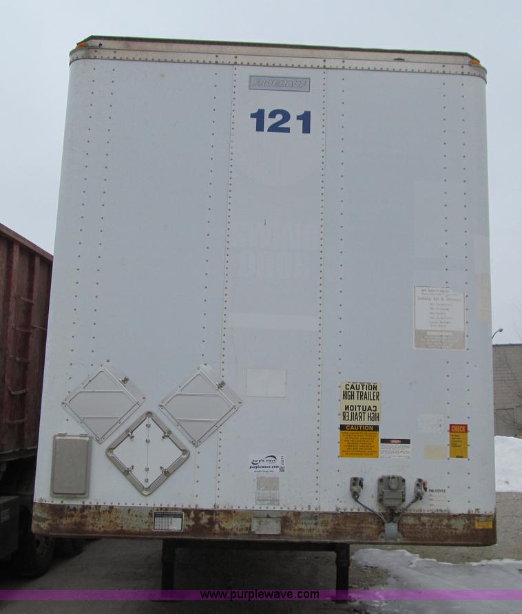 image for item J3271 1996 Fruehauf dry van trailer