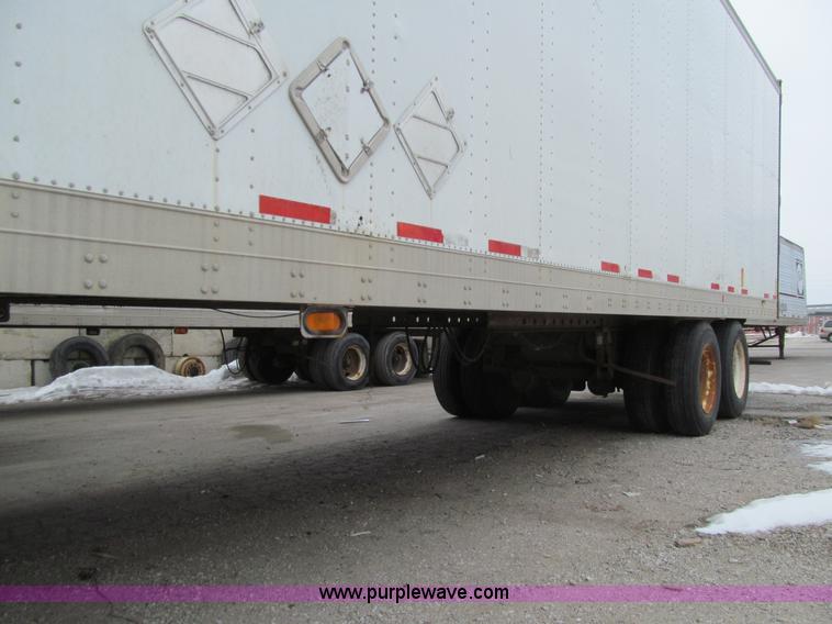 image for item J3271 1996 Fruehauf dry van trailer