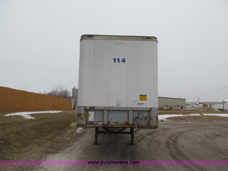image for item J3275 1995 Fruehauf dry van trailer