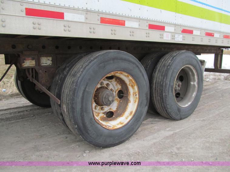 image for item J3275 1995 Fruehauf dry van trailer
