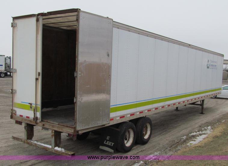 image for item J3275 1995 Fruehauf dry van trailer