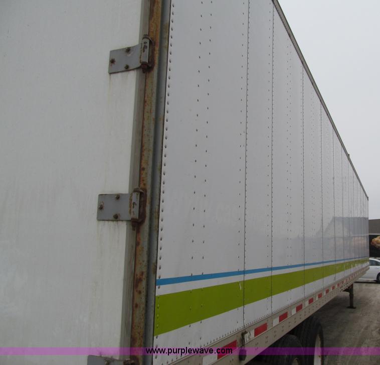 image for item J3275 1995 Fruehauf dry van trailer