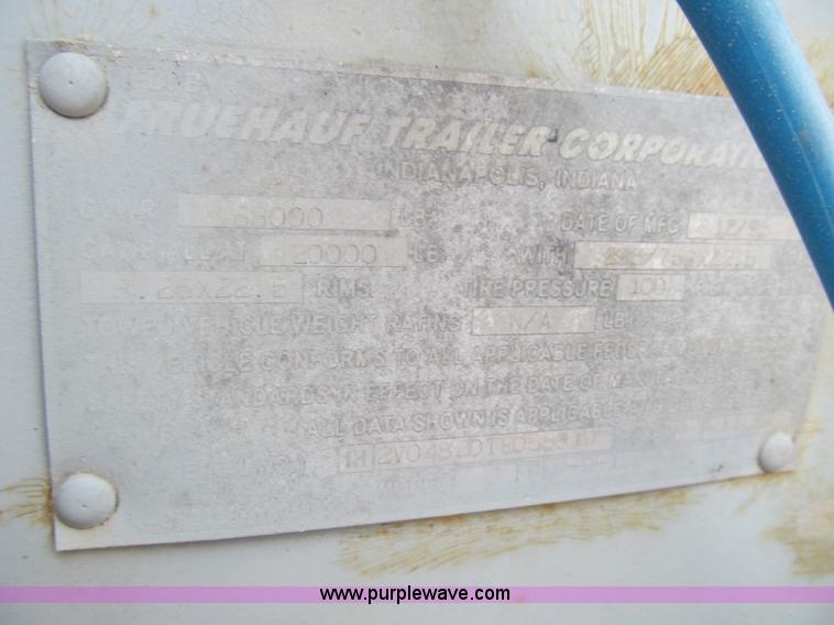 image for item J3276 1996 Fruehauf dry van trailer