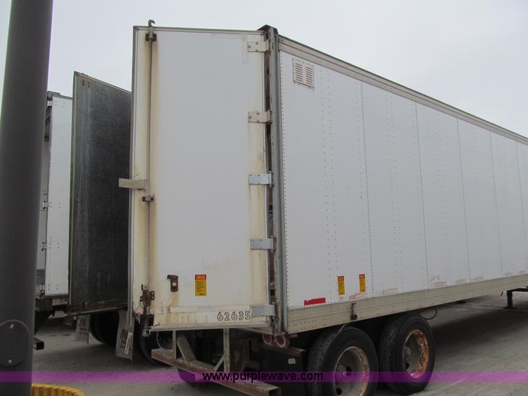 image for item J3276 1996 Fruehauf dry van trailer