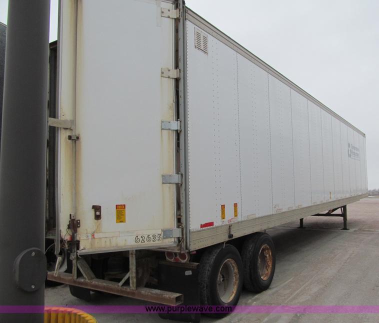 image for item J3276 1996 Fruehauf dry van trailer