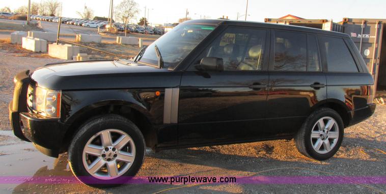 image for item K2023 2005 Land Rover Range Rover HSE SUV