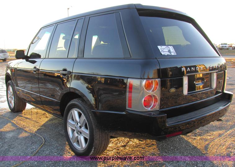 image for item K2023 2005 Land Rover Range Rover HSE SUV