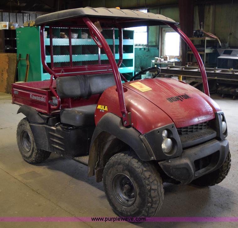 image for item K2298 2007 Kawasaki Mule 610 utility vehicle