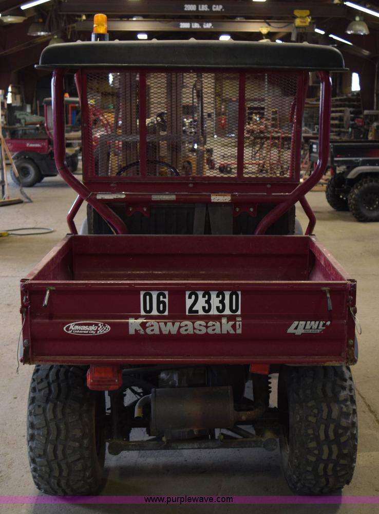 image for item K2298 2007 Kawasaki Mule 610 utility vehicle