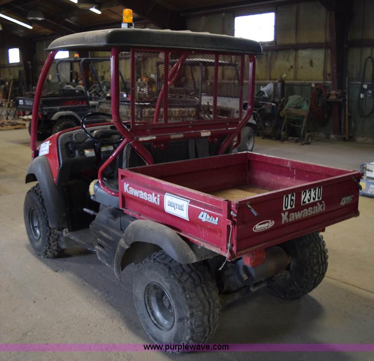image for item K2298 2007 Kawasaki Mule 610 utility vehicle