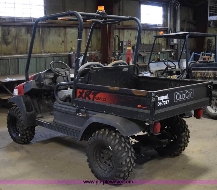image for item K2300 2007 Club Car XRT 1550 utility vehicle