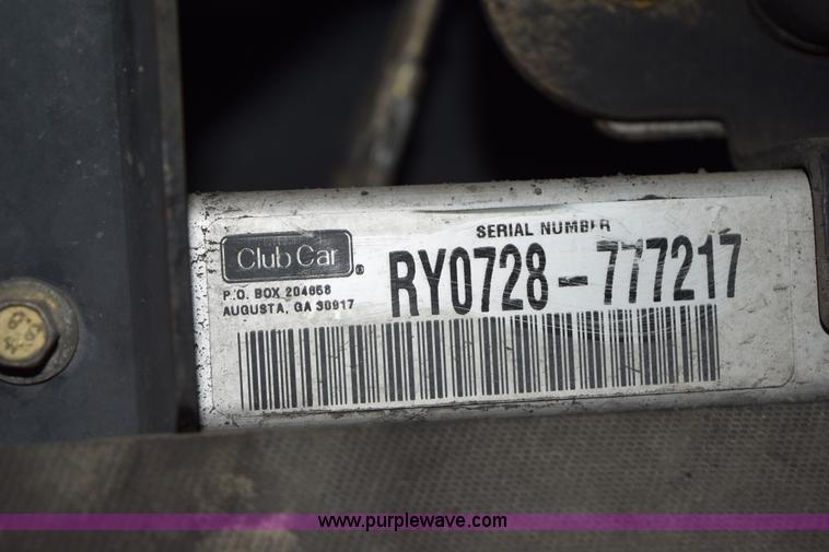 image for item K2300 2007 Club Car XRT 1550 utility vehicle