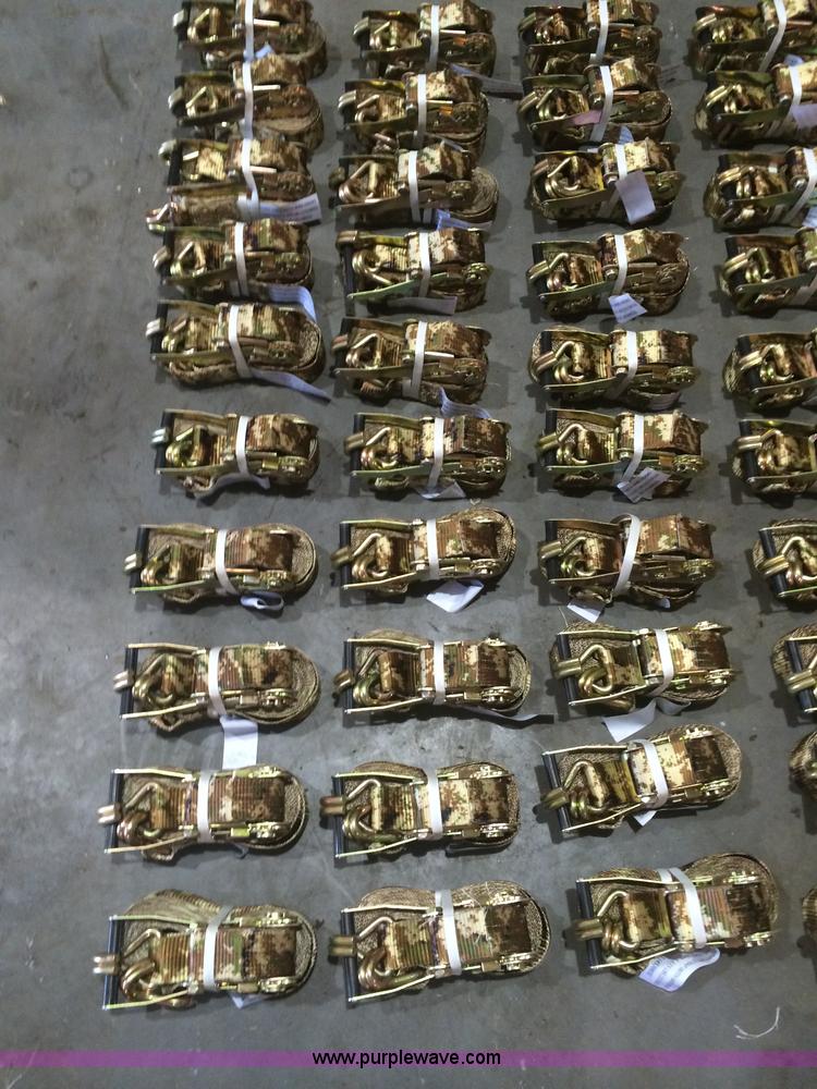 image for item K2548 (50) 27' 2" J-hook ratchet straps