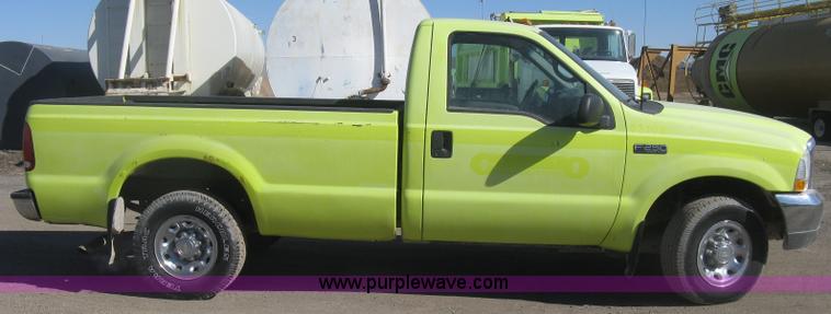image for item K2862 2003 Ford F250 Super Duty XL pickup truck