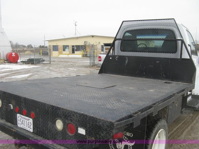 image for item K2926 2003 GMC C4500 flatbed truck