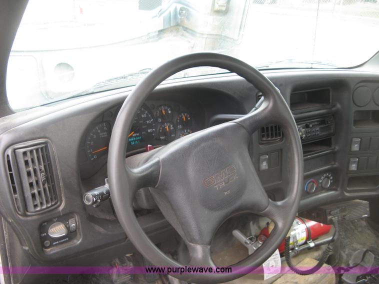 image for item K2926 2003 GMC C4500 flatbed truck