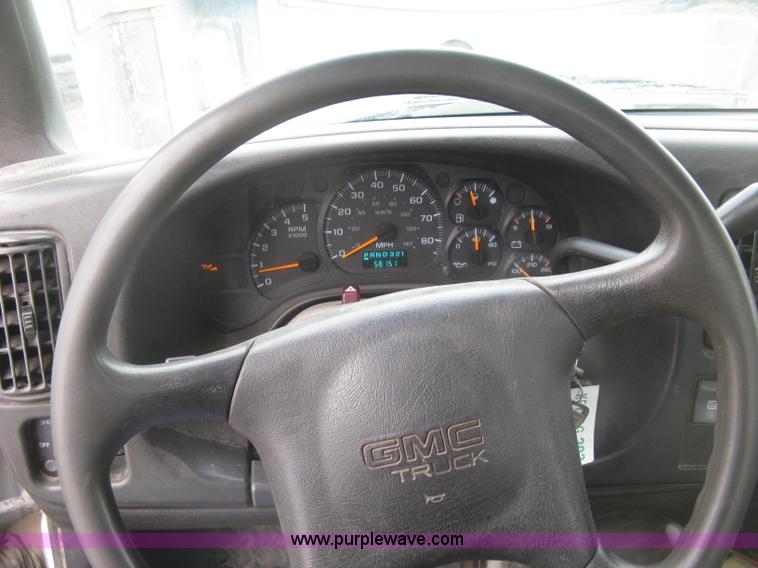 image for item K2926 2003 GMC C4500 flatbed truck