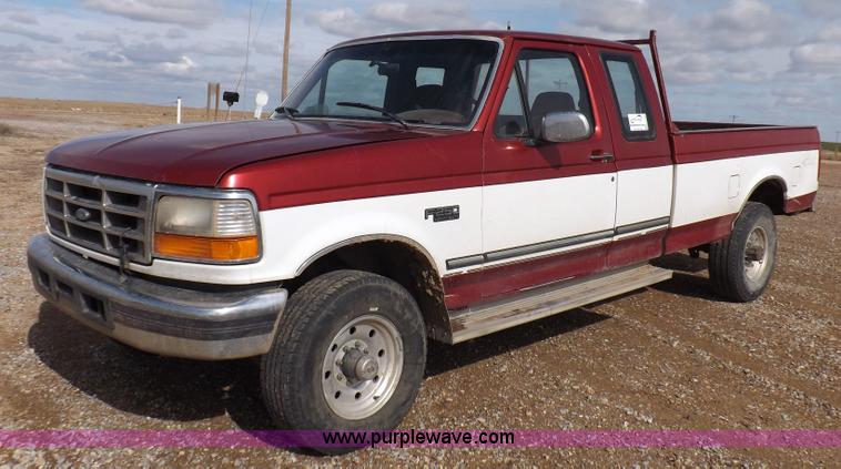 image for item K3202 1997 Ford F250 Super Duty XL SuperCab pickup truck