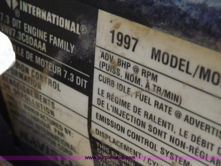 image for item K3202 1997 Ford F250 Super Duty XL SuperCab pickup truck